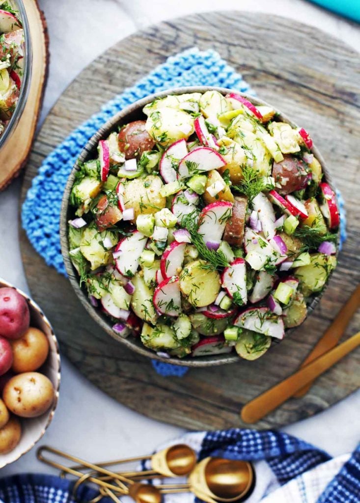 Mustard Dill Potato Salad