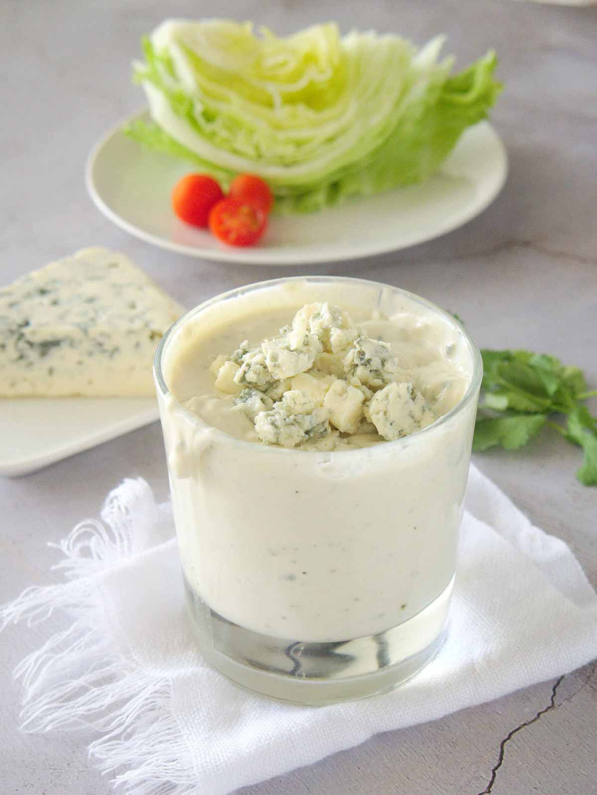 Chunky Blue Cheese Dressing, Thick And Creamy | Cooking On The Ranch