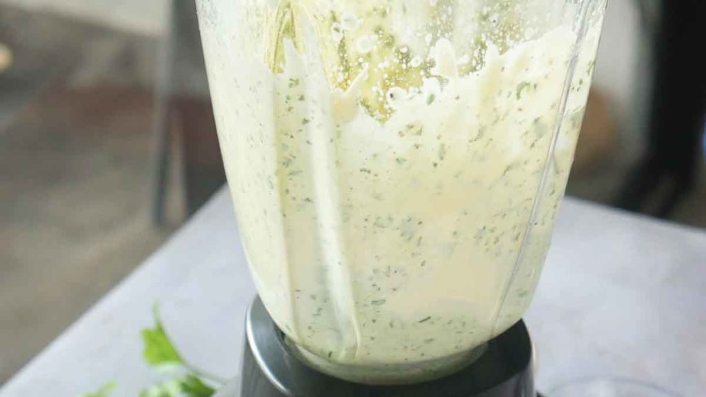 Blender dressing for whole foods penne pasta salad.