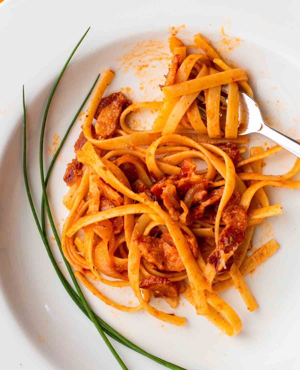 Recipe for Lincoln Highway Fettuccini pasta recipe.