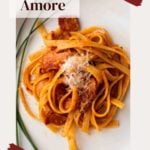 Fettuccini mio amore recipe, pasta recipe from The Lincoln Highway.