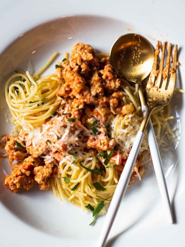 Chicken Bolognese Story