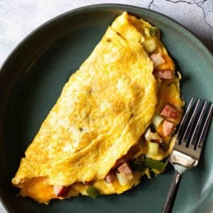 Western omelette recipe.