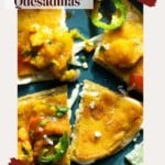 Queso Fresco Quesadillas pinterest image.