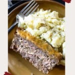 BBQ meatloaf pinterest image.