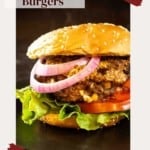 Black and Blue Burgers pinterest image.