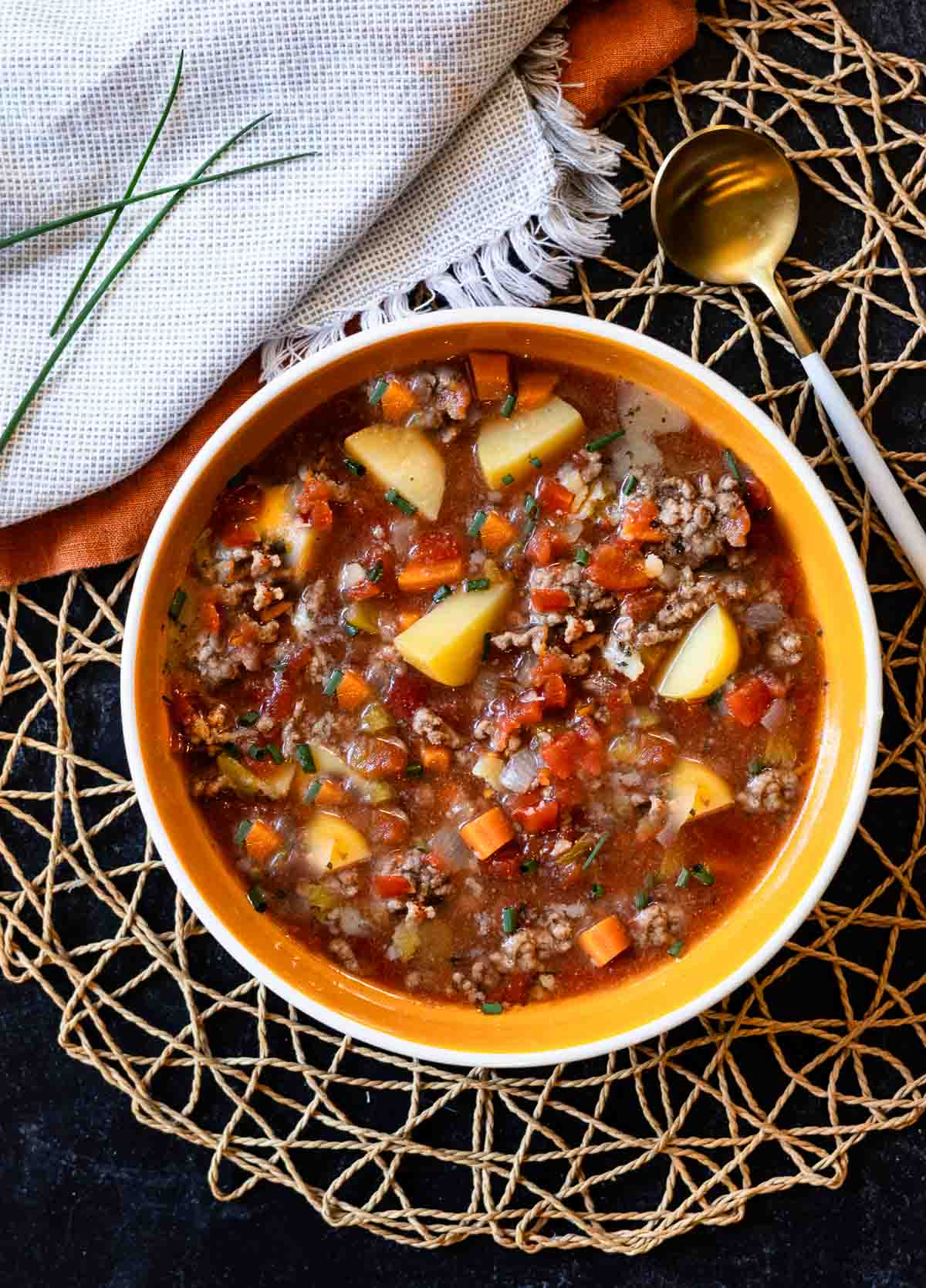 A bowl of Autumn Soup.