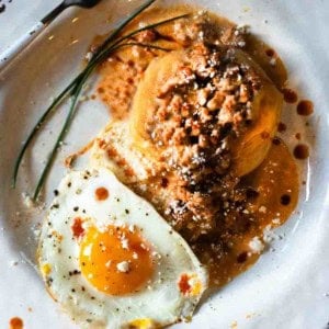Biscuits with Sausage Gravy.