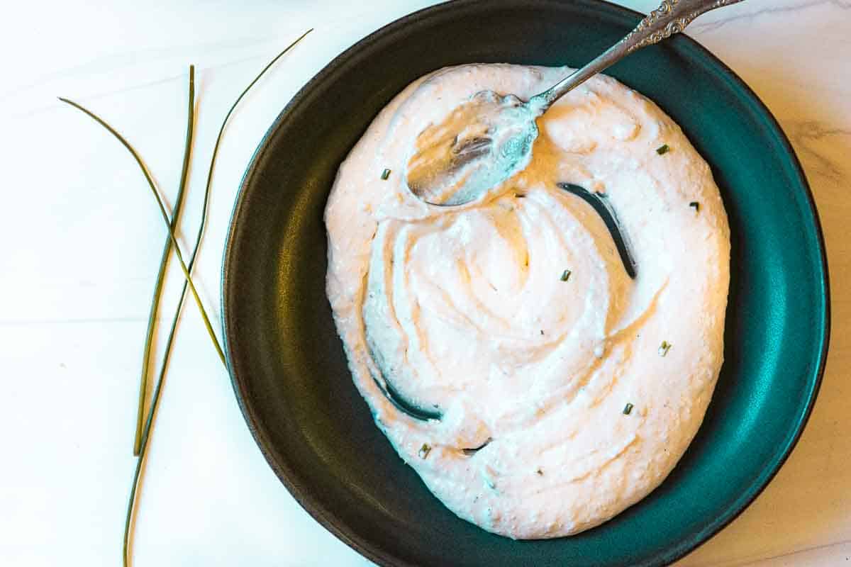 Creamy horseradish sauce for Prime Rib.