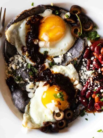 New Mexico Style Huevos Rancheros.