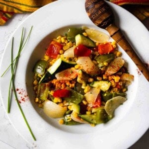 Southwestern Sauteed Mixed Vegetables.